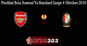 Prediksi Bola Arsenal Vs Standard Liege 4 Oktober 2019